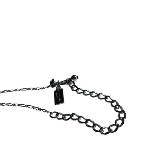 Kate Spade - Crystal Garden Silver Floral Necklace, EUC - Picture 2 of 6